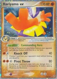 Hariyama ex - EX Deoxys - Pokemon card