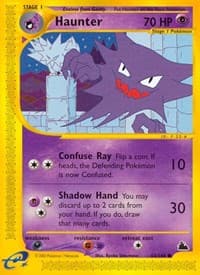 Haunter - Skyridge - Pokemon card