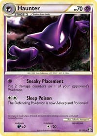 Haunter - Triumphant - Pokemon card