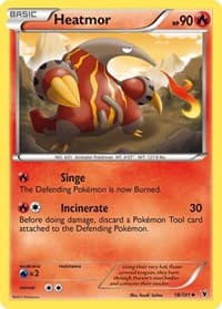 Heatmor - Noble Victories - Pokemon card