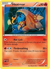 Heatmor - Dark Explorers - Pokemon card