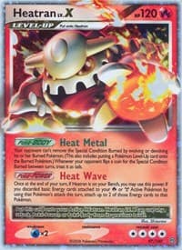 Heatran LV.X - Stormfront - Pokemon card