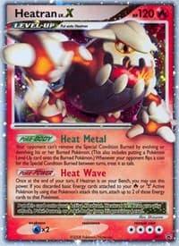 Heatran LV.X - DP31 - Diamond and Pearl Promos - Pokemon card