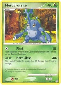 Heracross - Diamond and Pearl - Pokemon card