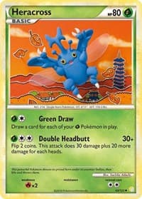 Heracross - HeartGold SoulSilver - Pokemon card