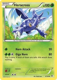 Heracross - Boundaries Crossed - Pokemon card
