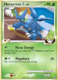 Heracross E4 - Rising Rivals - Pokemon card