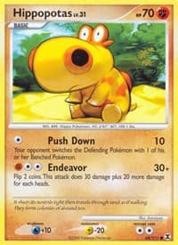 Hippopotas - Rising Rivals - Pokemon card