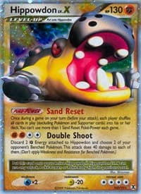 Hippowdon Lv.X - Rising Rivals - Pokemon card