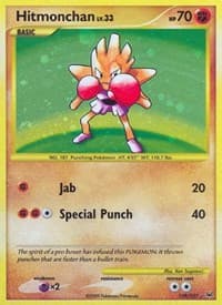 Hitmonchan - Platinum - Pokemon card