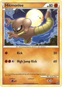 Hitmonlee - Undaunted - Pokemon card