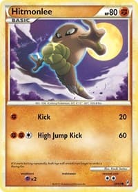 Hitmonlee - Call of Legends - Pokemon card