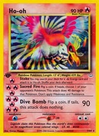 Ho-oh (7) - Neo Revelation - Pokemon card