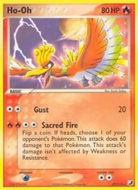 Ho-Oh - EX Unseen Forces - Pokemon card
