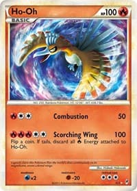 Ho-Oh (Shiny) - Call of Legends - Pokemon card