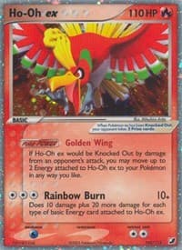 Ho-Oh ex - EX Unseen Forces - Pokemon card