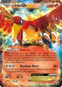 Ho-Oh EX - Dragons Exalted - Pokemon card