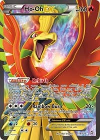 Ho-Oh Ex (119 Full Art) - Dragons Exalted - Pokemon card