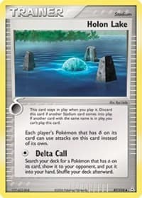 Holon Lake - EX Holon Phantoms - Pokemon card