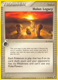 Holon Legacy - EX Dragon Frontiers - Pokemon card