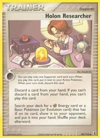 Holon Researcher - EX Delta Species - Pokemon card