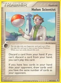 Holon Scientist - EX Delta Species - Pokemon card