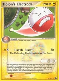 Holon's Electrode - EX Delta Species - Pokemon card