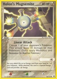 Holon's Magnemite - EX Delta Species - Pokemon card