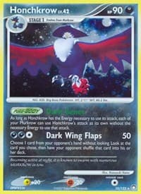 Honchkrow - Mysterious Treasures - Pokemon card