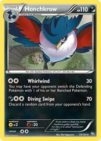 Honchkrow - Dragons Exalted - Pokemon card