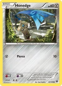 Honedge - XY Base Set - Pokemon card