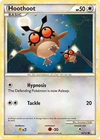 Hoothoot - HeartGold SoulSilver - Pokemon card