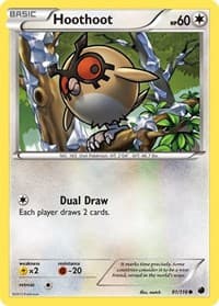 Hoothoot - Plasma Freeze - Pokemon card