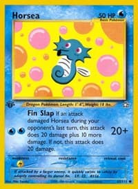 Horsea - Neo Genesis - Pokemon card