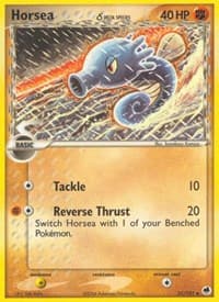 Horsea - 031/101 (Delta Species) - EX Dragon Frontiers - Pokemon card