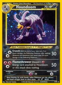 Houndoom (4) - Neo Discovery - Pokemon card