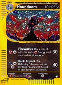 Houndoom (H11) - Aquapolis - Pokemon card
