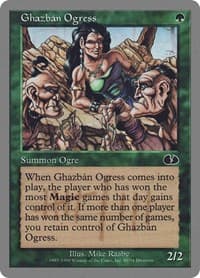 Ghazban Ogress - Unglued - Magic: The Gathering card