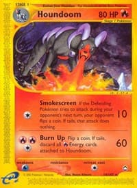 Houndoom (14) - Aquapolis - Pokemon card