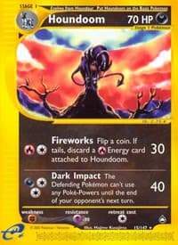 Houndoom (15) - Aquapolis - Pokemon card