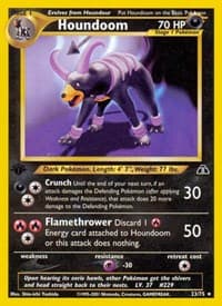 Houndoom (23) - Neo Discovery - Pokemon card