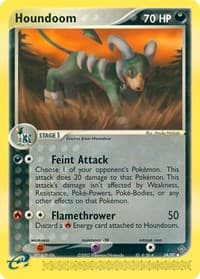 Houndoom - EX Dragon - Pokemon card