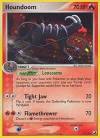 Houndoom - EX Unseen Forces - Pokemon card