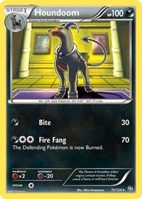 Houndoom - Dragons Exalted - Pokemon card