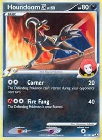 Houndoom E4 - Rising Rivals - Pokemon card