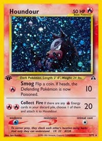 Houndour (5) - Neo Discovery - Pokemon card