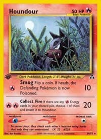 Houndour (24) - Neo Discovery - Pokemon card