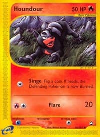 Houndour (86) - Aquapolis - Pokemon card