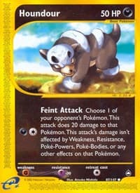 Houndour (87) - Aquapolis - Pokemon card