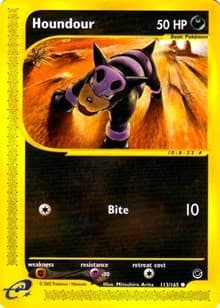 Houndour - Expedition - Pokemon card